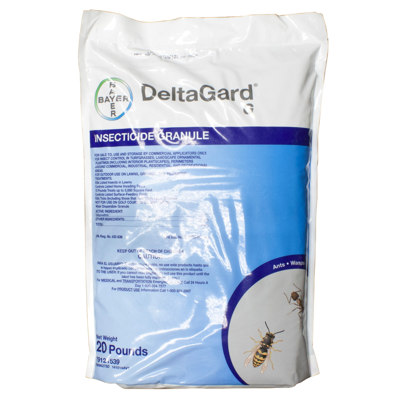 DeltaGard G Granules (20 Lbs) Insect Control Granules NOT FOR SALE TO: CT,ND,NY gallery