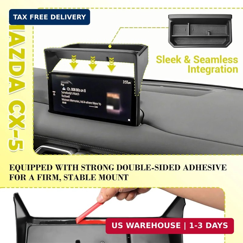 Dash Storage Organizer Compatible with 2022 2023 2024 2025 Mazda CX-5 Accessorie gallery