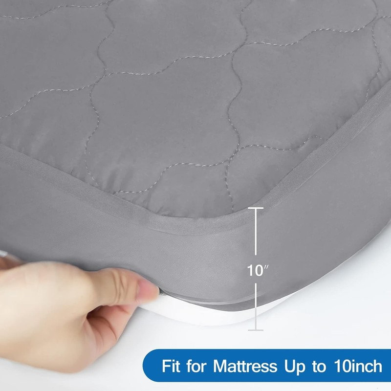 Cot Mattress Pad Protector Waterproof Cover for Narrow Twin/Rvs Bunk 30"x75" gallery