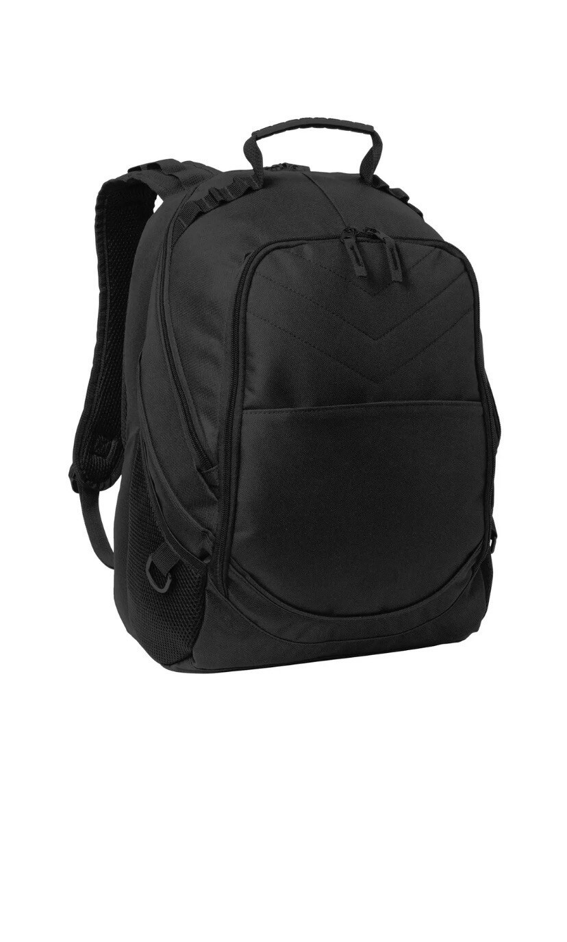Port Authority Xcape Computer Backpack BG100 Black New