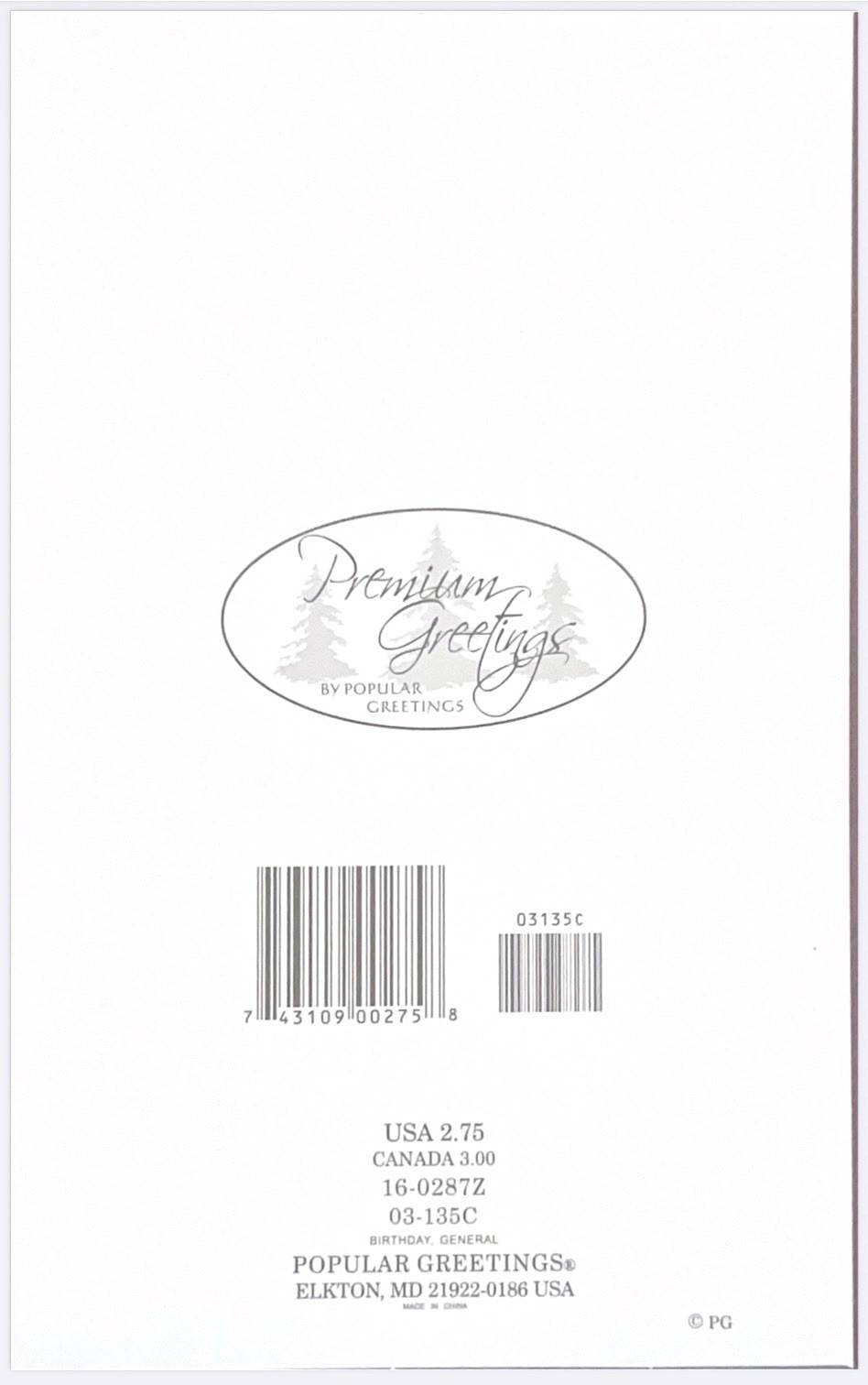 Greeting Card - On Your Birthday - with white envelope gallery