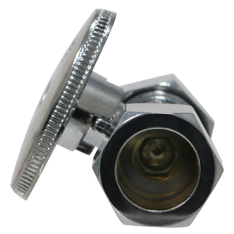 10) 5/8" OD X 5/8" OD COMPRESSION STRAIGHT BALL VALVE, 1/4 TURN, LEAD FREE BRASS gallery