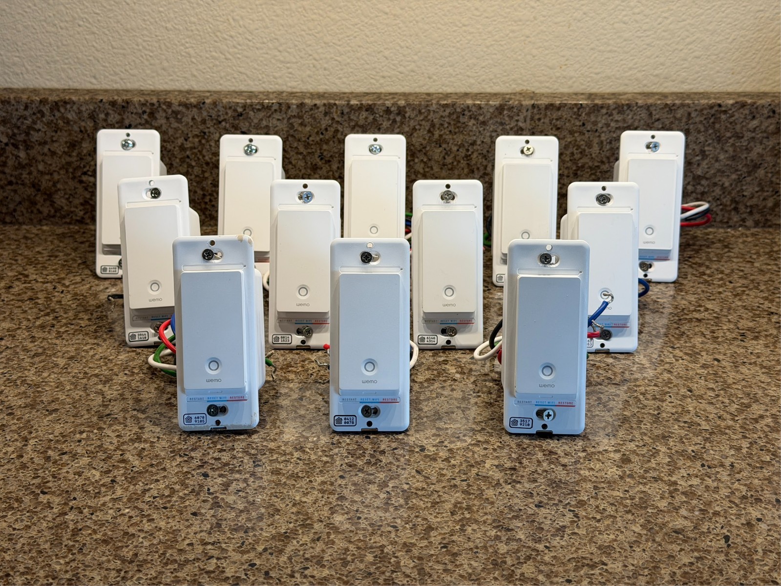 (PRICE IS FOR ONE UNIT) Belkin WeMo WLS0403 Smart 3-way Light Switch, White gallery