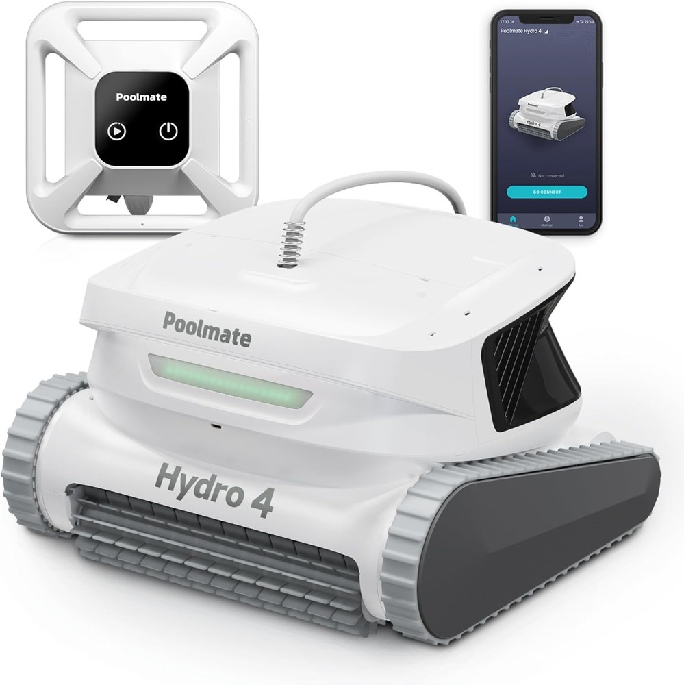 Chasing Hydro 4 Cordless Robotic Pool Cleaner, Pool Cleaners for Inground Pools