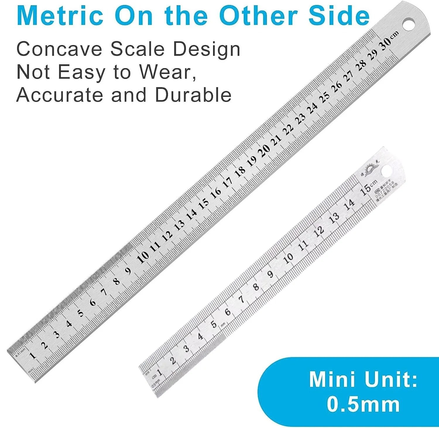 Machinist Ruler, Ruler 2PCs 15cm 1PCs , Mm Ruler, Metric Ruler, Millimeter Ruler gallery