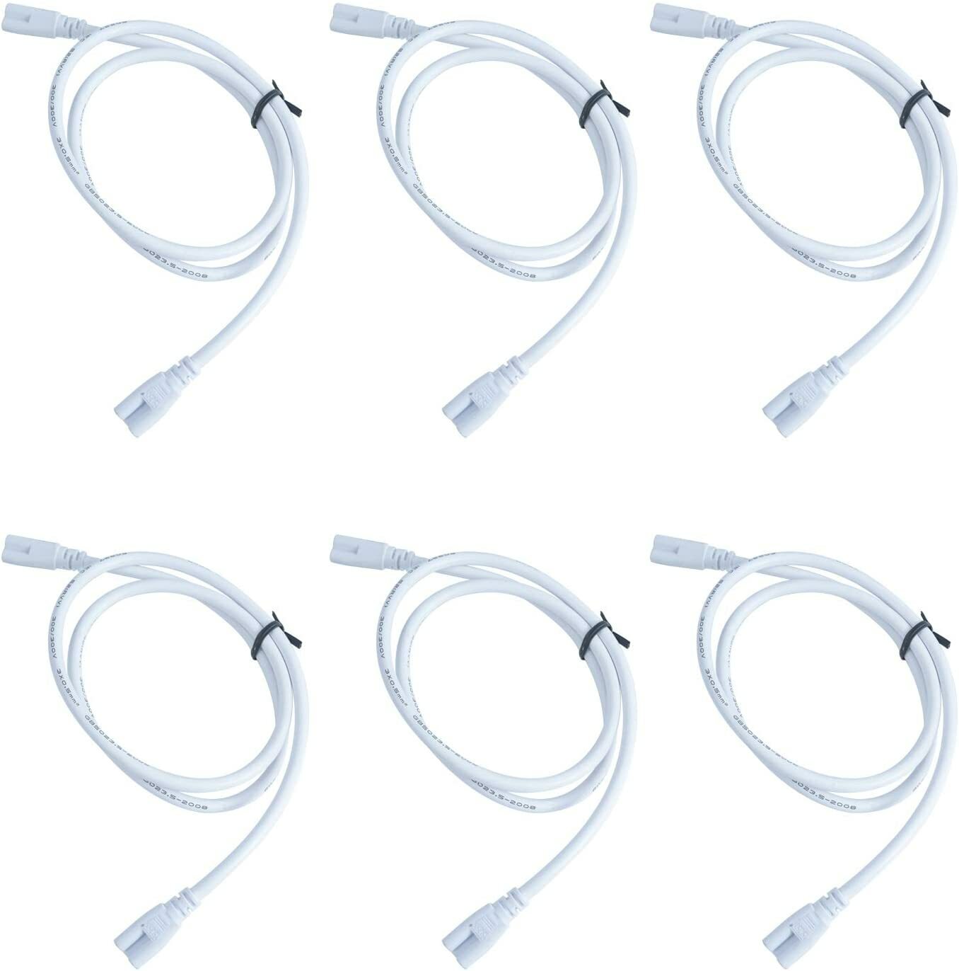 Interconnecting Cable 8 INCH,2FT 3FT 4FT 5FT 10FT LED T8 Tube Light Connector gallery