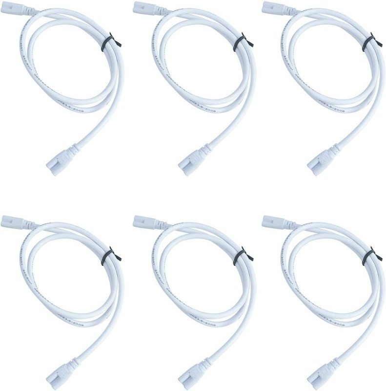 Interconnecting Cable 8 INCH,2FT 3FT 4FT 5FT 10FT LED T8 Tube Light Connector gallery