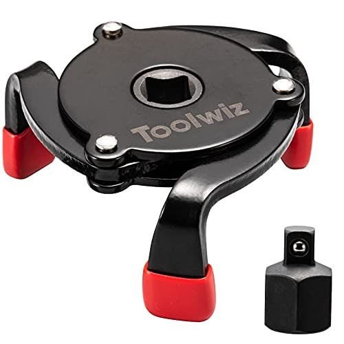 Universal Oil Filter Wrench 3 Jaw Adjustable Oil Filter Removal Tool One Way gallery