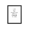 99 Problems And A Saab Is One 12 in. x 16 in. Framed Poster gallery