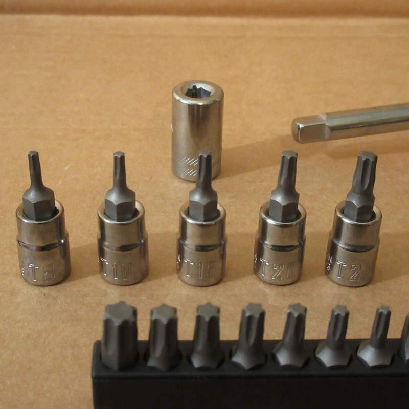 83p CRAFTSMAN 1/4-in Socket Hex Nut Driver Bits Adapter Flat Phillips Screw Torx gallery