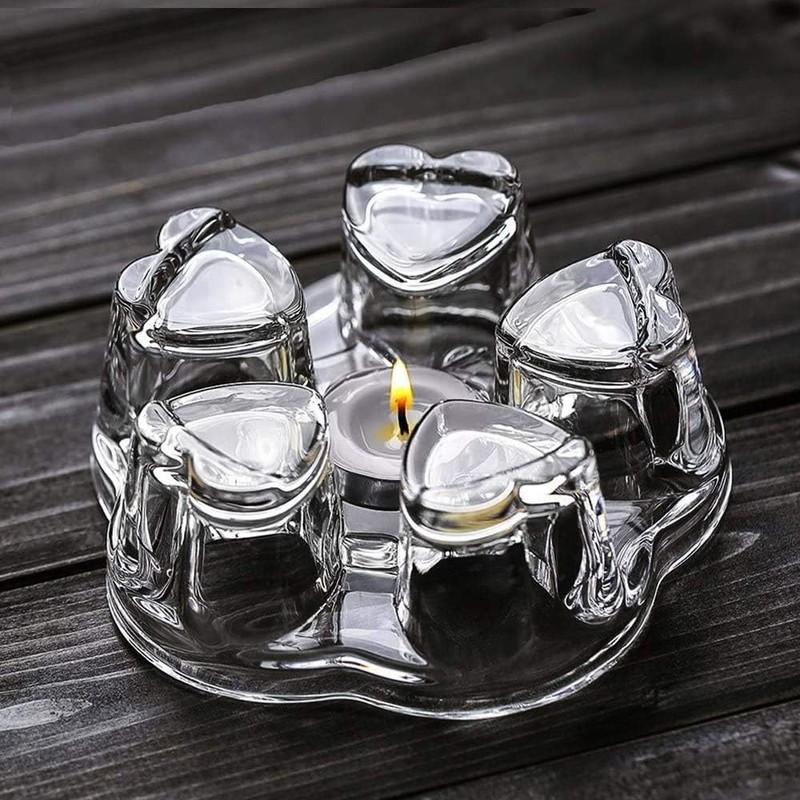 Stylish Solid Glass Teapot Warmer with Stability and Airflow – 200°F Capacity gallery