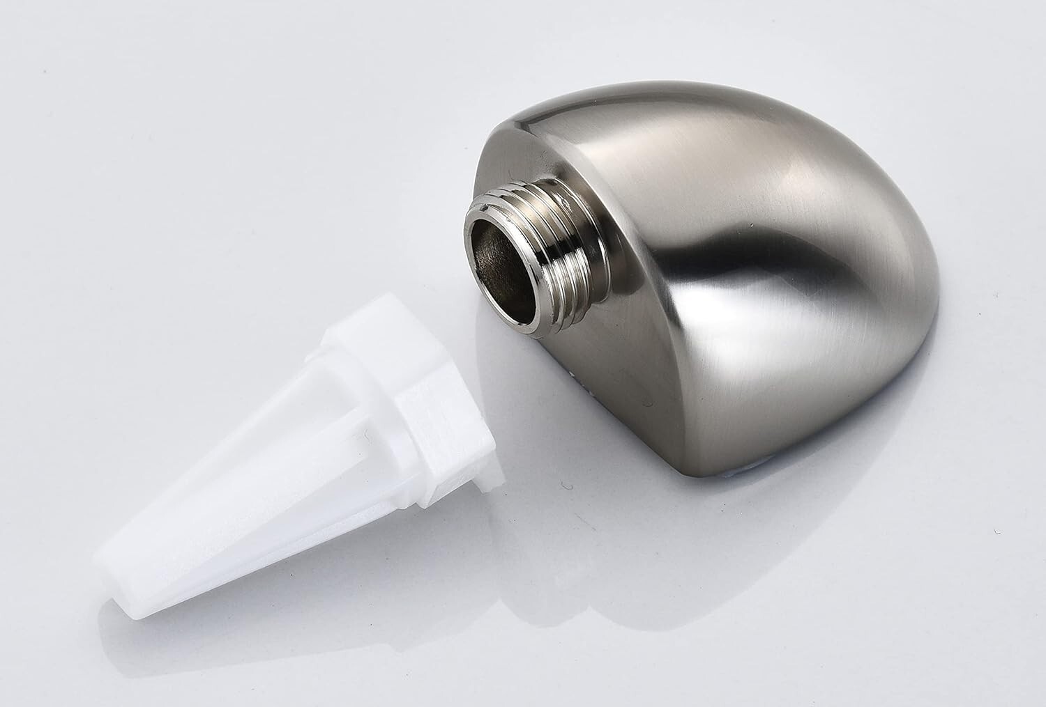 Wall-Mount Supply Wall Elbow for Hand Held Shower, Brilliance Stainless gallery