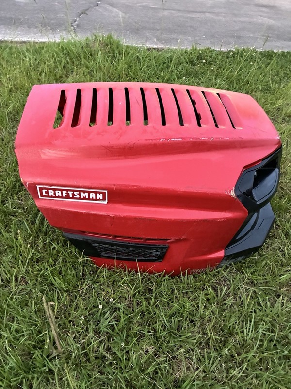 CRAFTSMAN T1400 HOOD HEADLIGHT ASSEMBLY GRILL AS SHOWN SEE PICS Missing Parts gallery