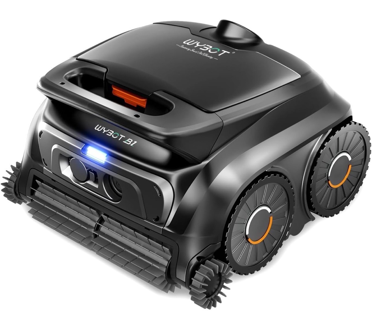 Cordless Robotic Pool Vacuum for Small Pools with App Control, Up to 100 Minutes gallery