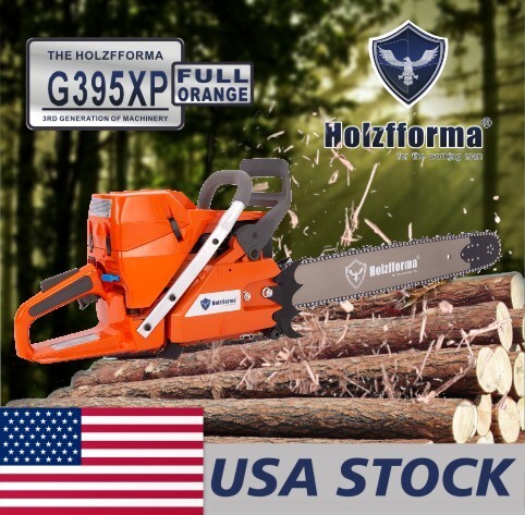 93.6cc Holzfforma® G395XP Gasoline Chain Saw Power Head Full Orange 56mm gallery
