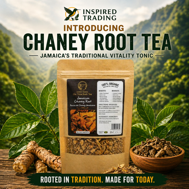 Jamaican Chaney Root Tea 2 Pack Dried Strong Back Roots Herbal Tea gallery