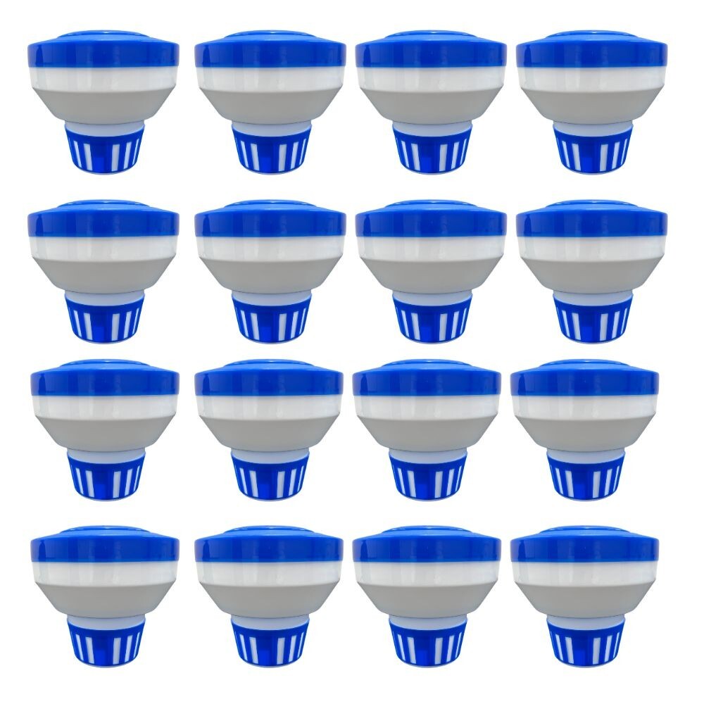 Pool/Spa Chlorine Tablet Dispenser Floater for 1" or 3" Tablets (12 Pack) gallery