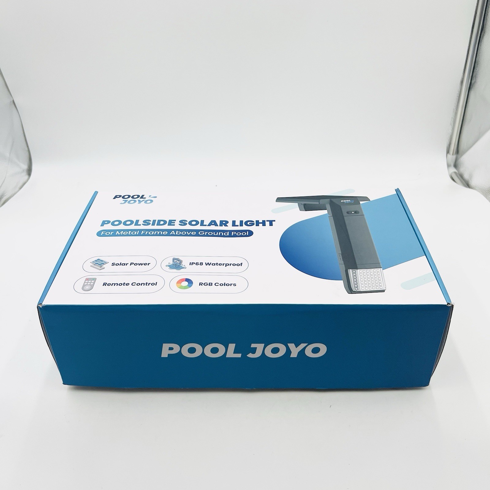 Solar Pool Lights Only for Inground Pools with Remote, 56 Leds Brighter 3-Sided gallery