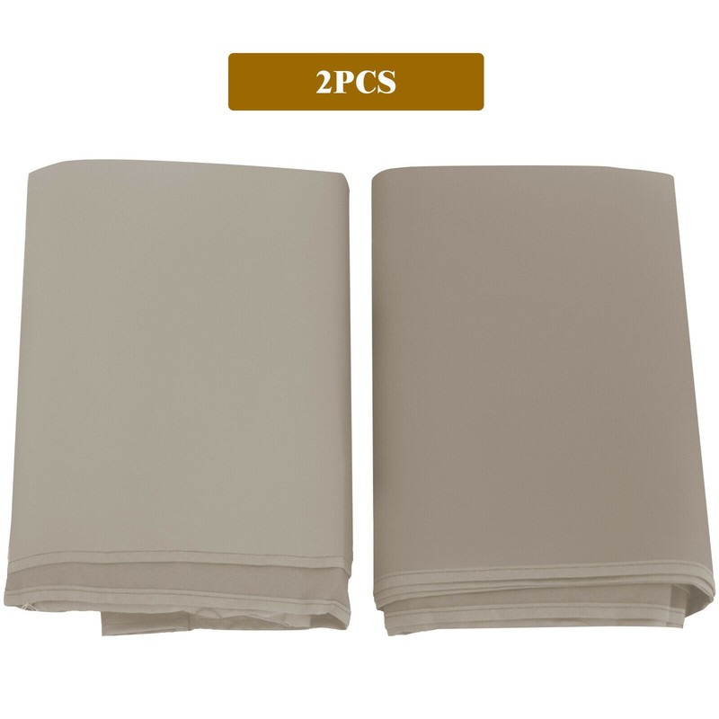 2PCS 16x4 Ft Universal Replacement Canopy for Pergola Structure Sun Awning Beige gallery