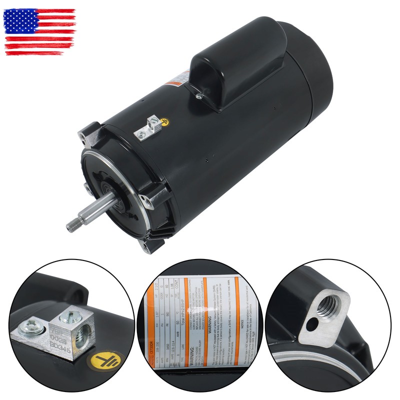 208/230V Replacement Electric 2.5HP Pool Pump Motor Single-Speed UST1252 56J gallery