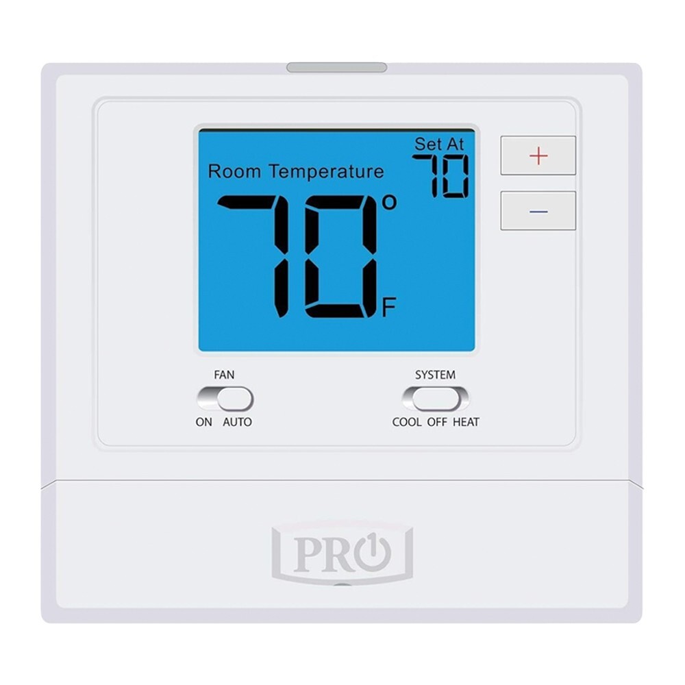 PRO1 IAQ T701 Digital Non-Programmable Thermostat, Single Stage, 1 Heat - 1 Cool gallery