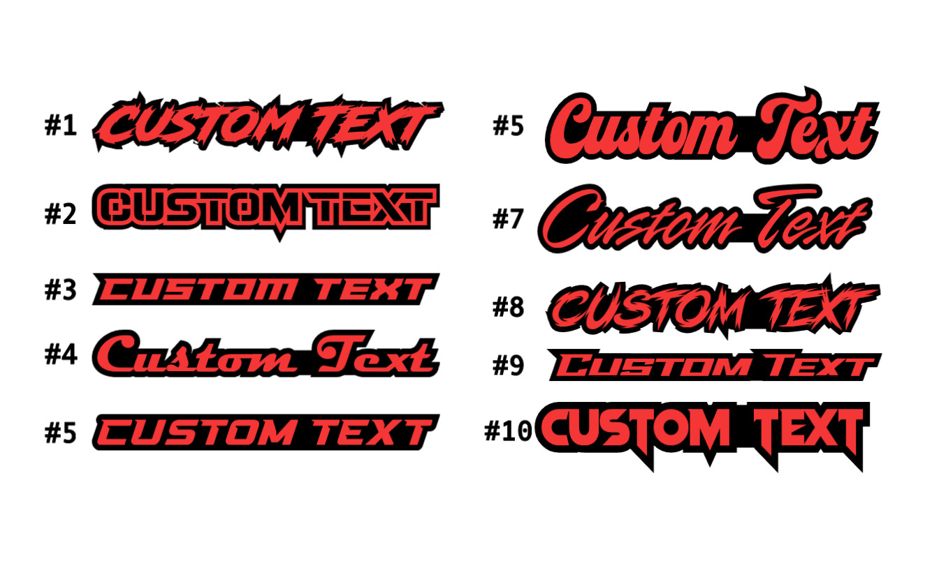 Custom GLOW IN DARK Laser Cut Car Acrylic Emblem Car Badge Customized Text Names gallery