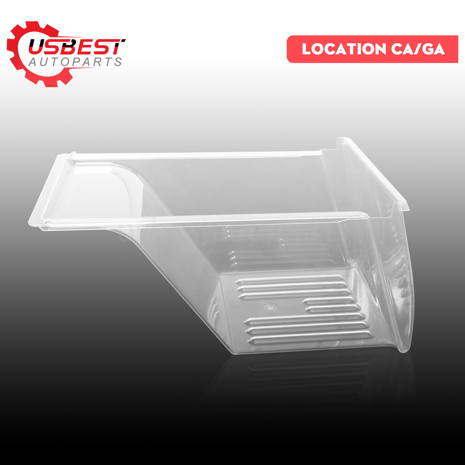Clear Crisper Drawer Compatible with Frigidaire Refrigerator 240337103 gallery