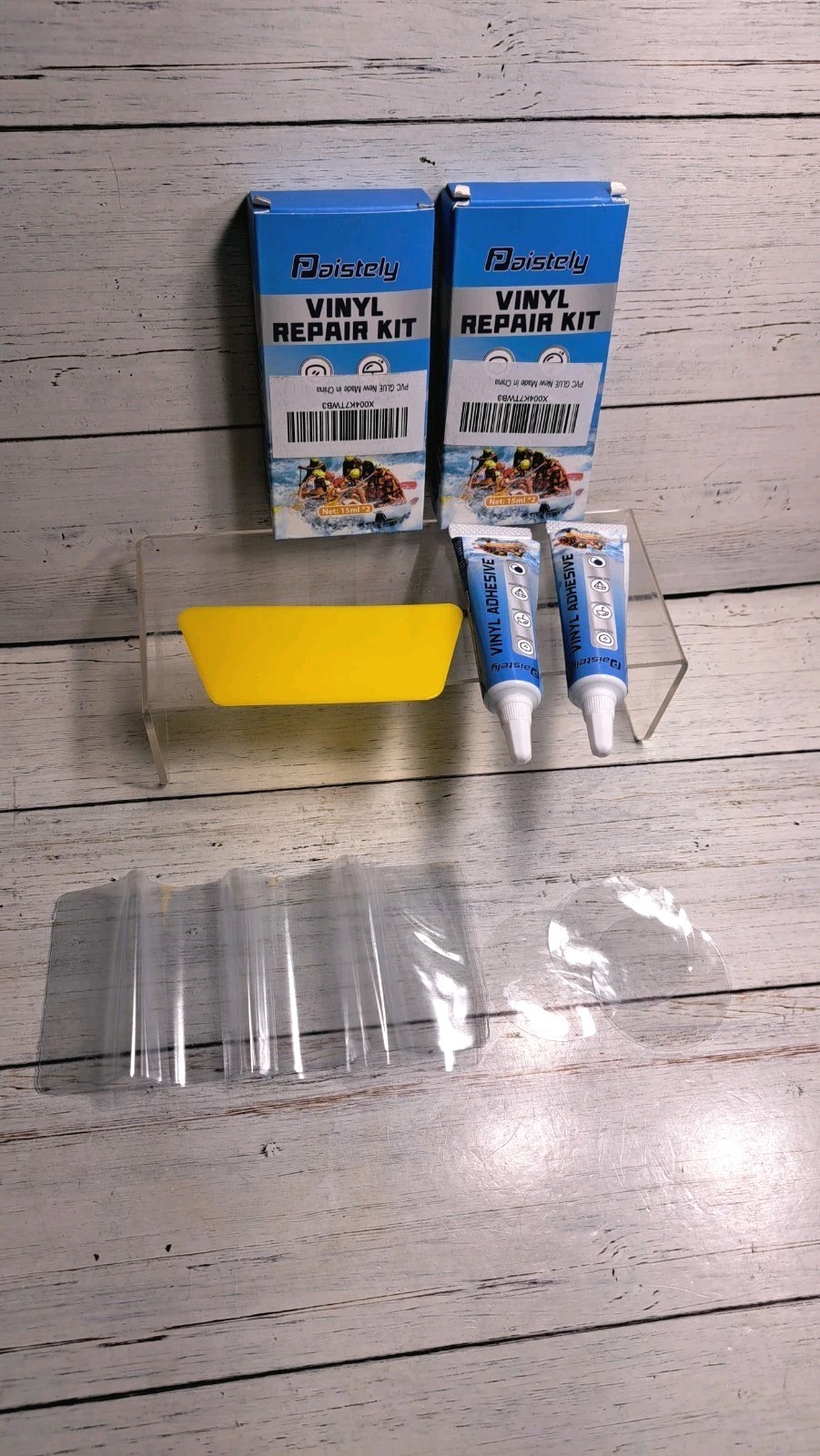 Inflatable Patch Repair Kit, Air Mattress Patch Kit, Heavy Duty Vinyl Repair Kit gallery
