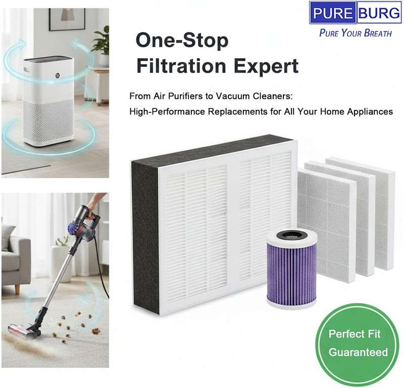 Replacement Filter Compatible with Clarifion Dstx Portable Air Purifier, Pack of gallery