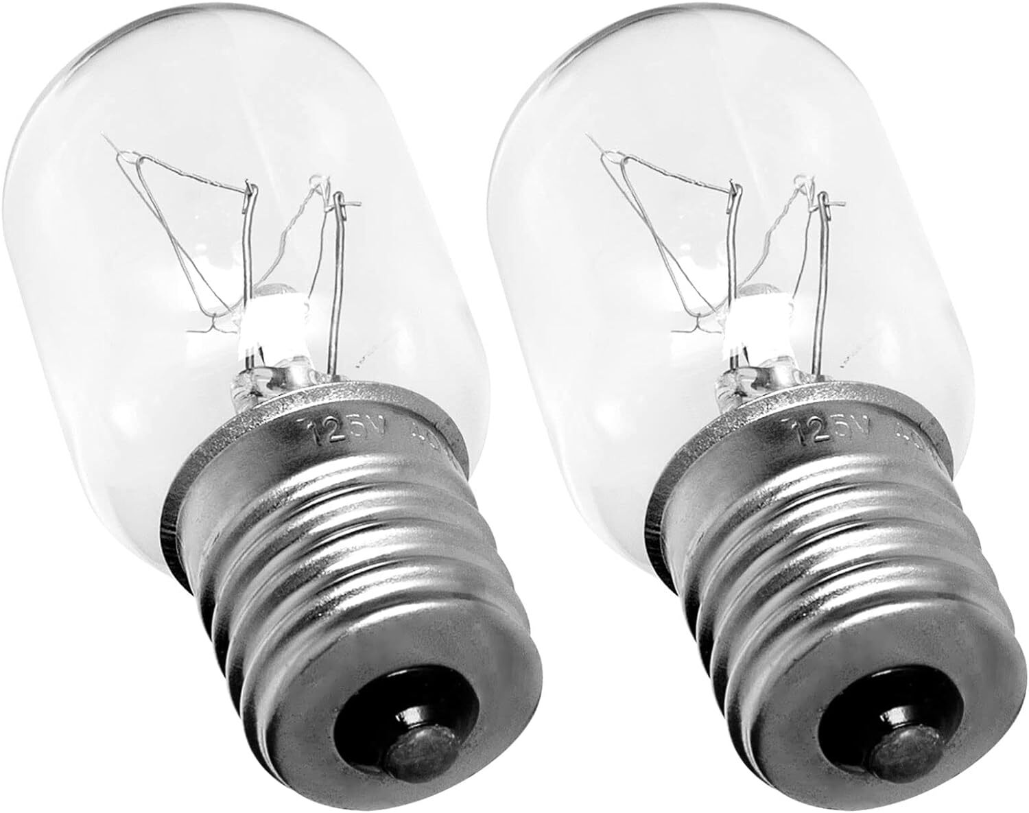 2Pack 8206232A for Whirlpool Microwave Light Bulb Kei 125V 40W Microwave Bulb gallery