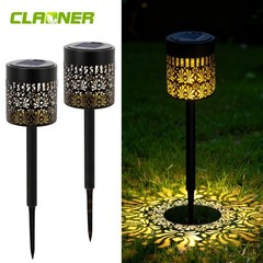 2 Pack LED Solar Pathway Lights Outdoor Solar Landscape Lights Lawn Patio Decor