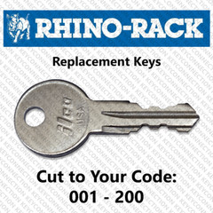 Rhino Rack Replacement Key Cut to Your Code 001 – 200