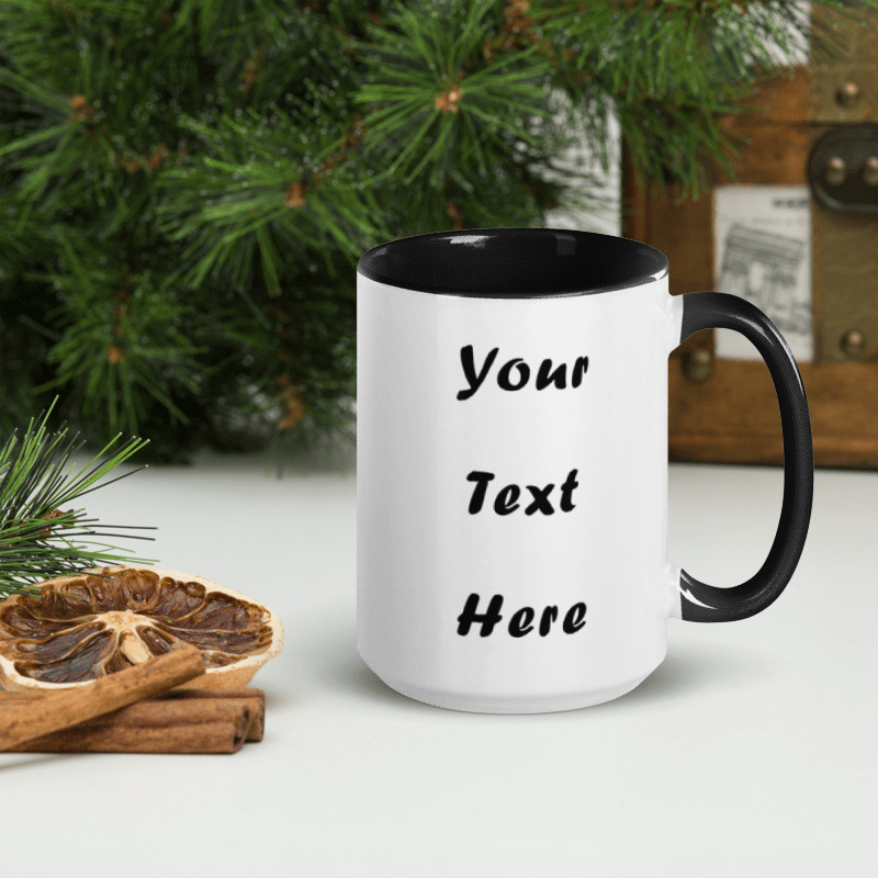 Personalized Initial Coffee Mug Custom Name Monogram Text Photo Ceramic Cup gallery