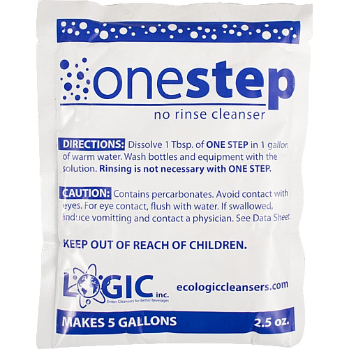 One Step Cleanser - 2.5oz - Non-Toxic - No Rinse Brewing Cleaner for Pro or Home gallery