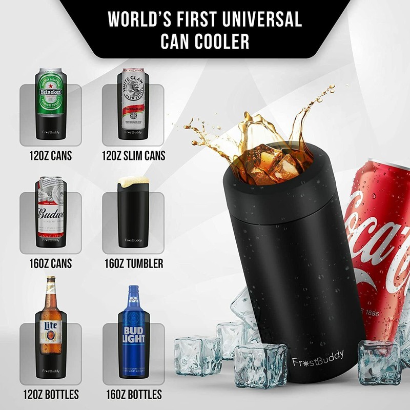 Frost Buddy​ Universal 2.0 Stainless Steel Insulated Can Cooler gallery