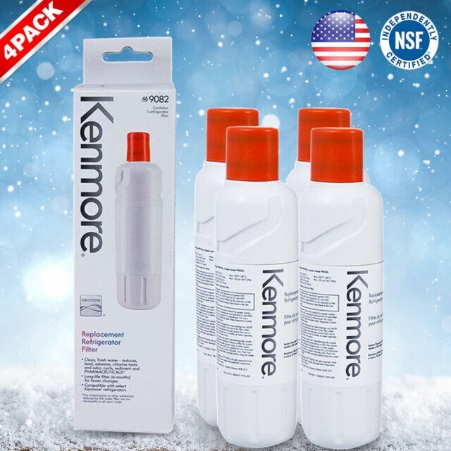 4Pcs Kenmore 9082 Replacement Refrigerator Water Filter for 469082 9903-US STOCK gallery