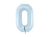 Light Blue Number 0 Balloon - 72cm 30'' Balloon gallery