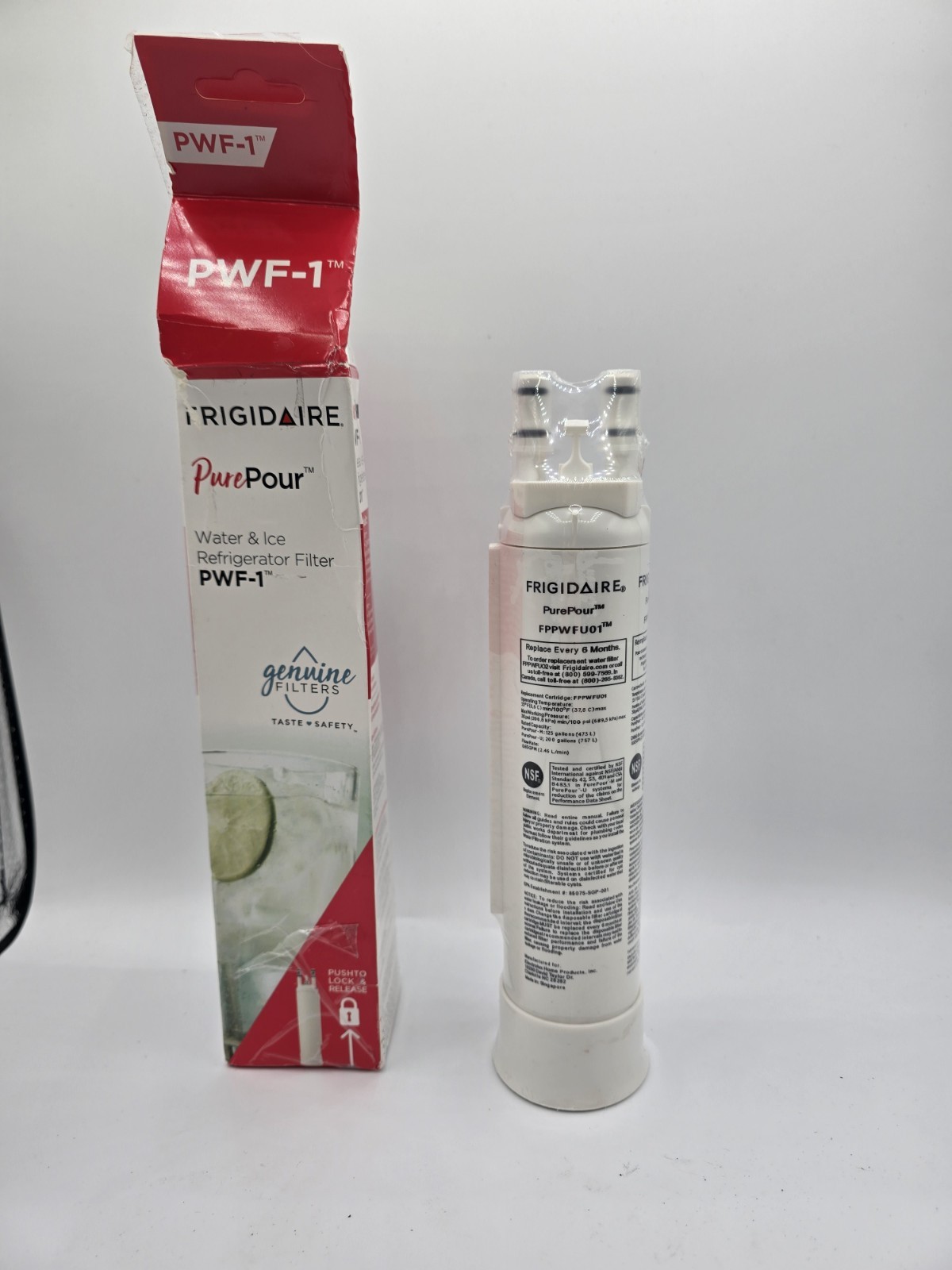Frigidaire PWF-1 FPPWFU01 Refrigerator PurePour Water/Ice Filter gallery