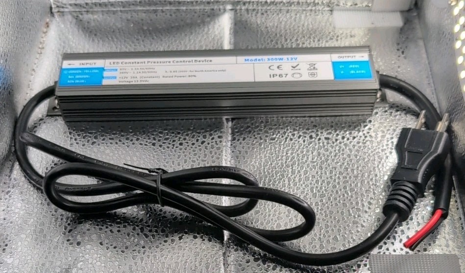 LED Driver 300 Watts Waterproof IP67 Power Supply 85V-265V AC to 12V gallery