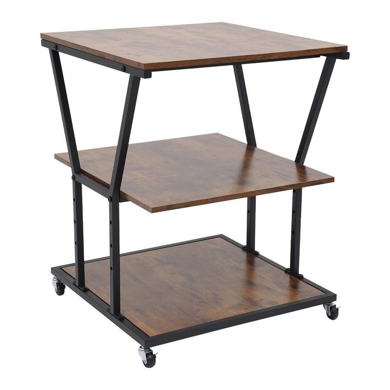 3-Tier Printer Stand for Home/Office Printer Storage Cart with Adjustable Design gallery