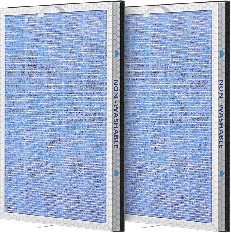 2 PACK MSA3/MSA3S True HEPA Replacement Filter Compatible with Membrane gallery