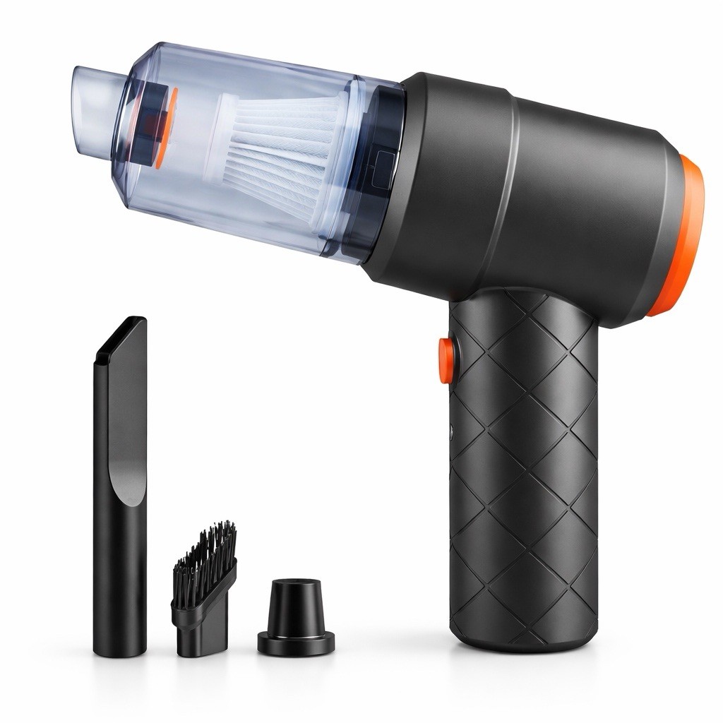 Handheld Vacuum Cordless Keyboard Cleaner Air Duster with Nozzles gallery