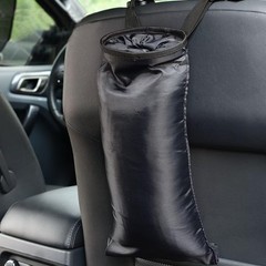 Universal Car Trash Bag Back Seat Headrest Hanging Garbage Storage Organizer