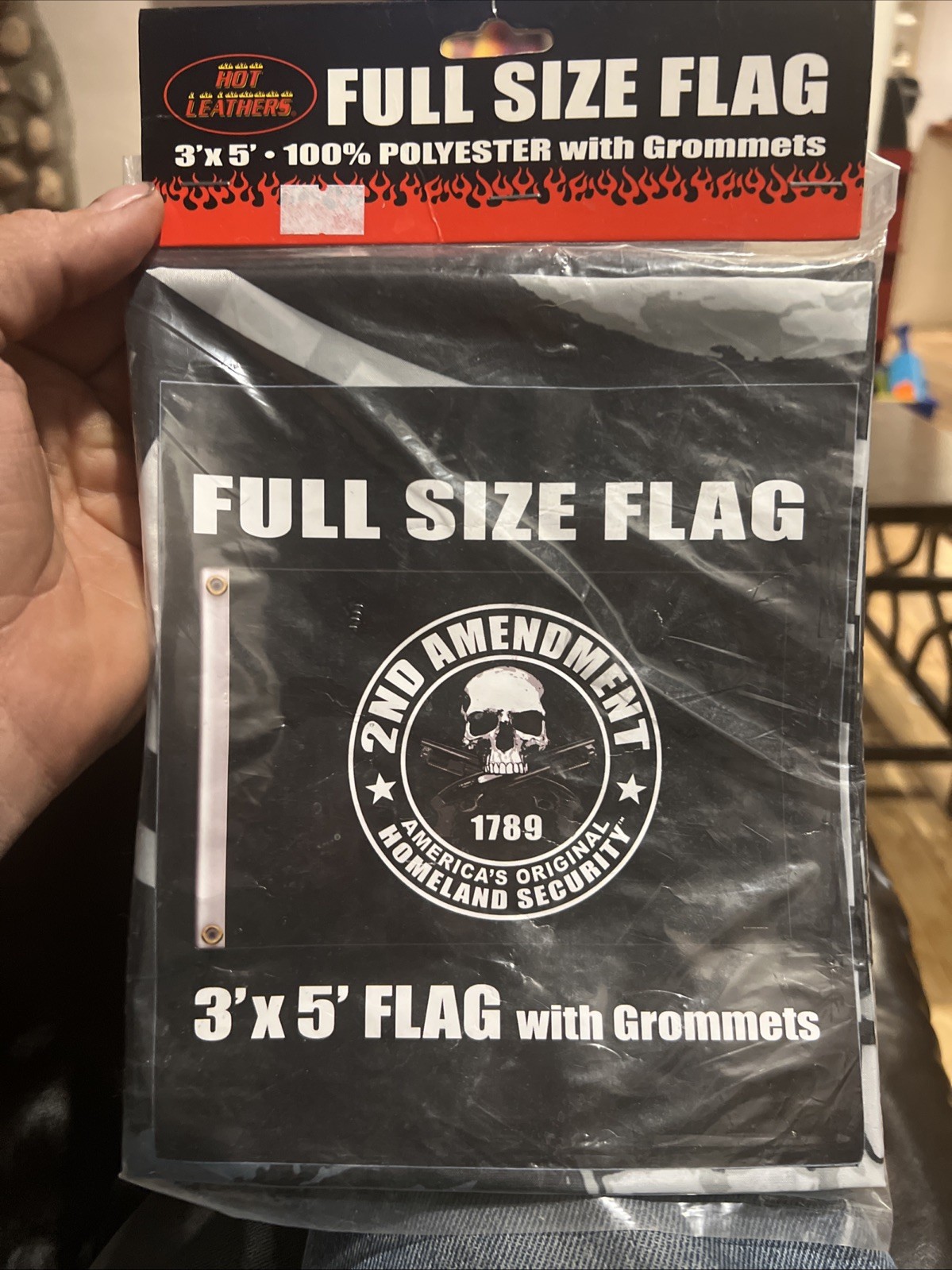 New 2ND AMENDMENT Homeland Security 3x5ft Licensed FLAG USA seller gallery