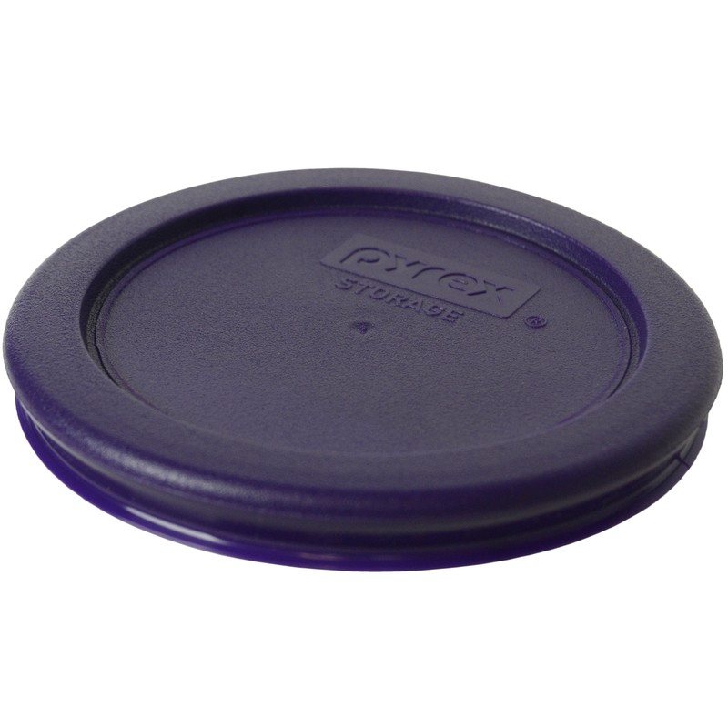 Pyrex 7202-PC Plum Purple Plastic Replacement Storage Lid Cover (4-Pack) gallery
