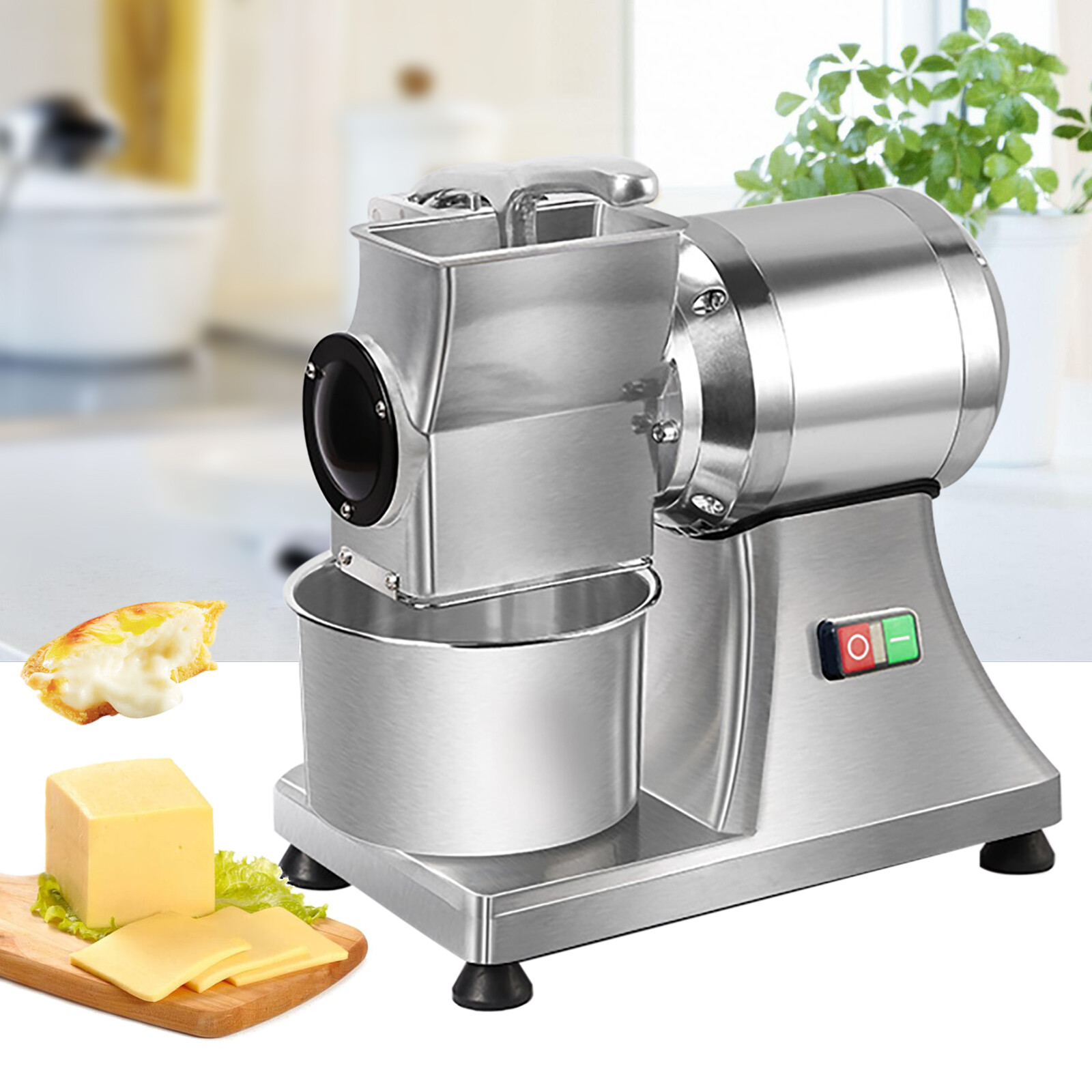 0.75HP 550W Electric Cheese Grinder Cheese 88LB/hour for Cheese Butter Bread USA gallery