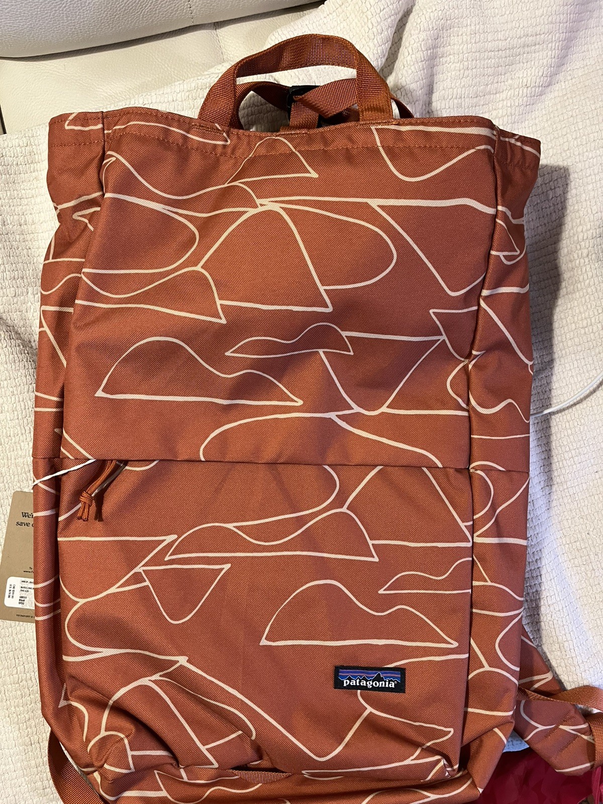 PATAGONIA ARBOR LINKED 25L PACK BACKPACK Daypack Orange BWT