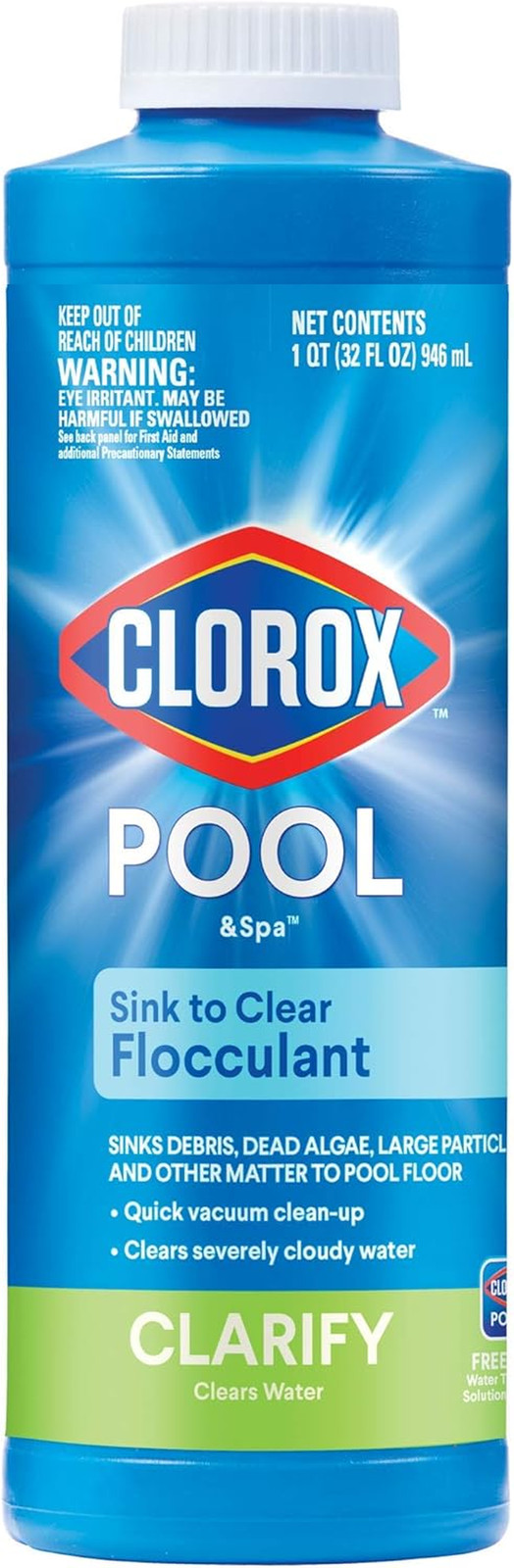 Clorox® Pool&Spa™ Swimming Pool Sink to Clear Flocculant, Sinks Debris, Dead ... gallery