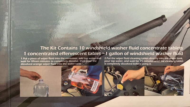 Windshield Cleaning Tool Kit Car Window Glass Wiper Cleaner Brush Pad Extendable gallery