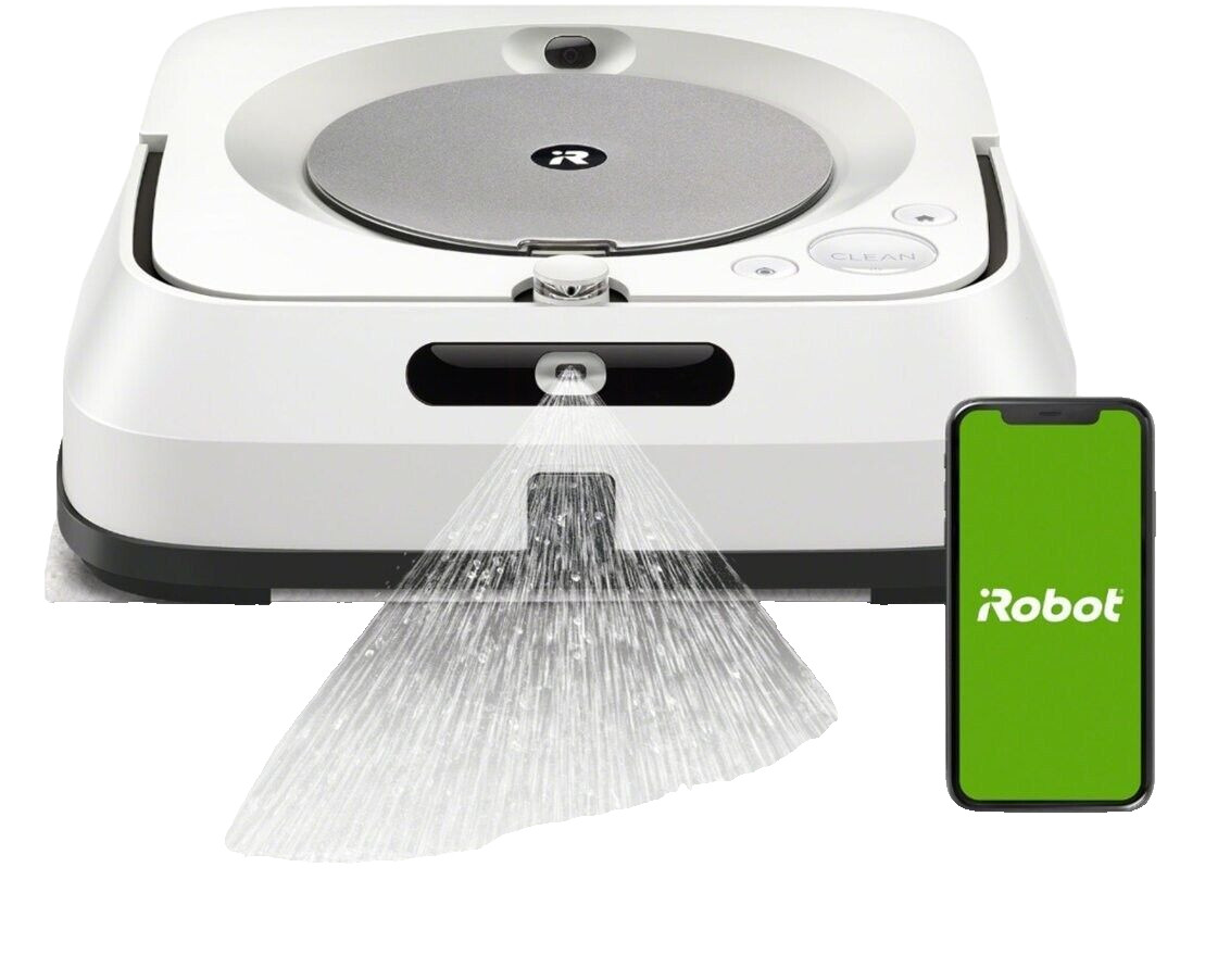 iRobot Braava jet m6 Wi-Fi Connected Robot Mop White gallery